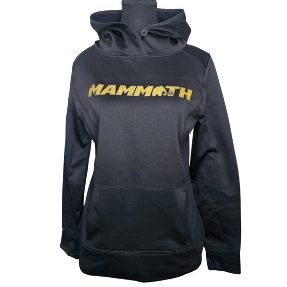 Long sleeve thumb hole fleece pullover hoodie, Size M - Picture 1 of 14